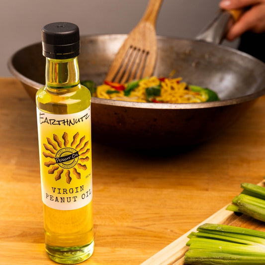 Virgin Peanut Oil and it's health benefits - Earthnutz