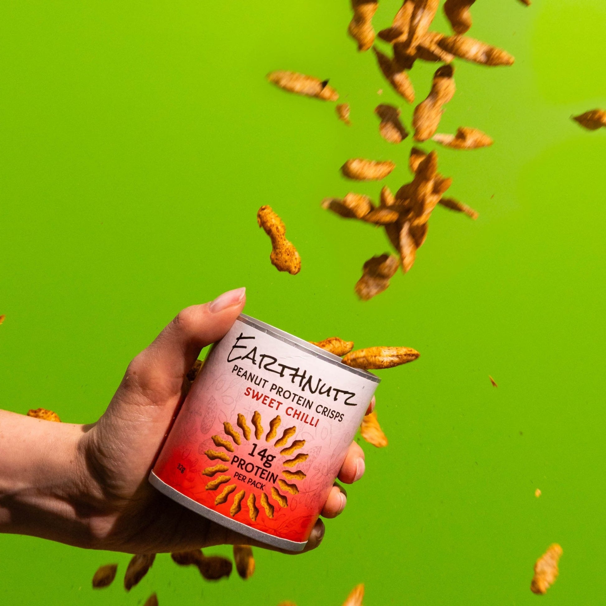 Peanut Protein Crisps - Earthnutz